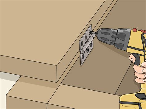 how to install box hinges